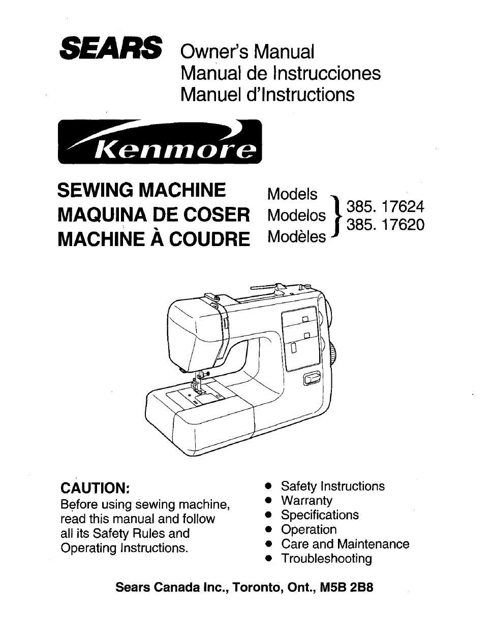 Free kenmore sewing manual 385
